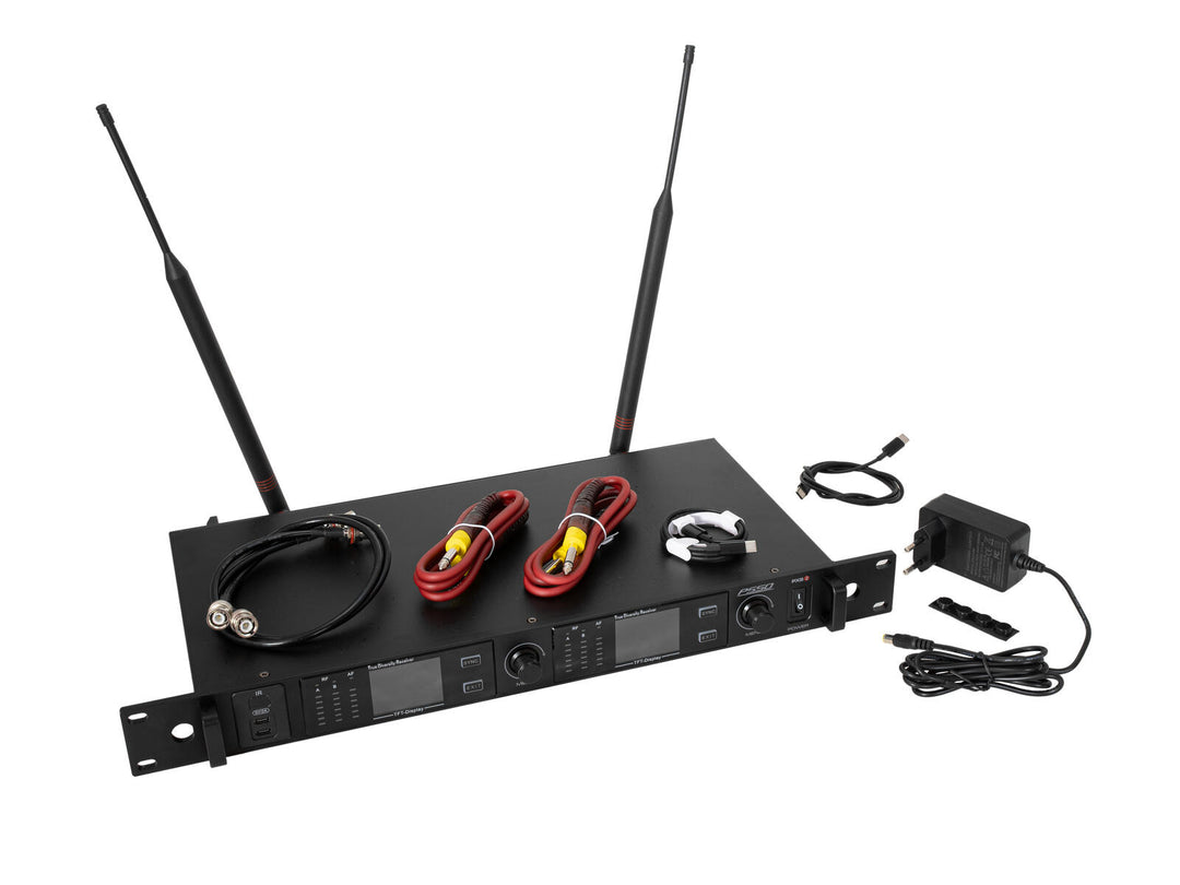 PSSO PXS TWO récepteur True Diversity à 2 canaux 640-690 MHz