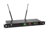 OMNITRONIC UHF-602 2-channel Wireless Mic System 520-554 MHz