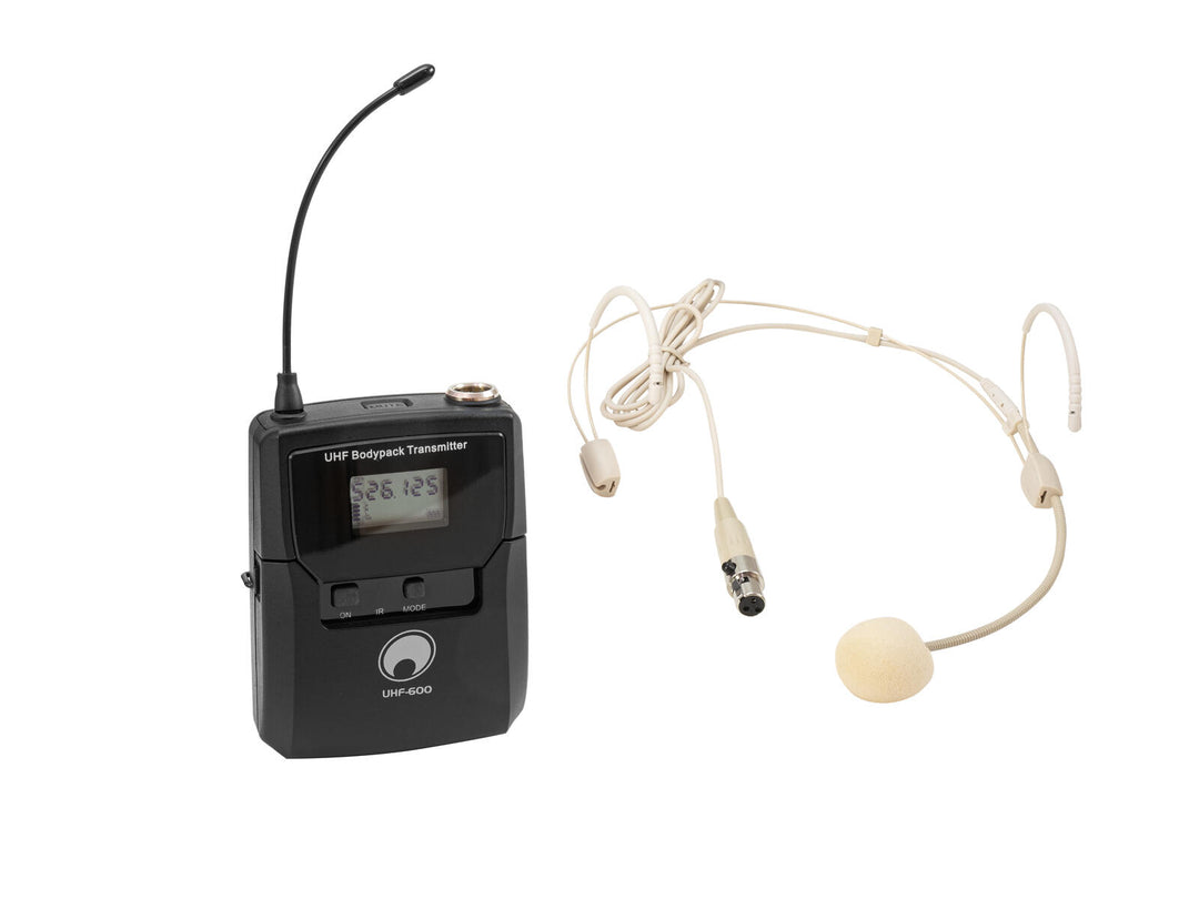 OMNITRONIC UHF-600 Émetteur de poche 520-554 MHz