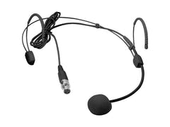 OMNITRONIC Microphone serre-tête UHF-600. noir