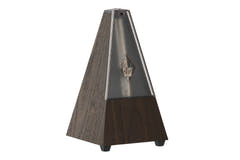 Wittner Métronome forme pyramide - Grain de noyer 804K