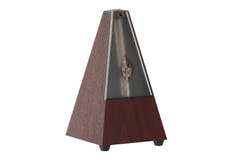 Wittner Metronome forme pyramidale - veinage acajou 802K