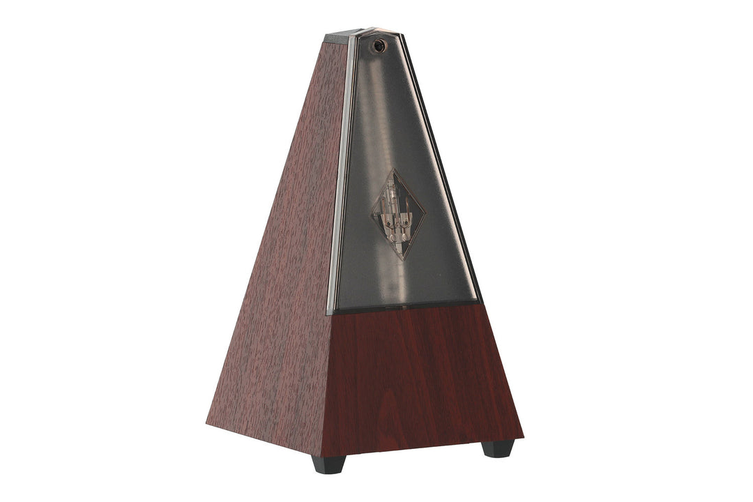 Wittner Metronome forme pyramidale - veinage acajou 802K
