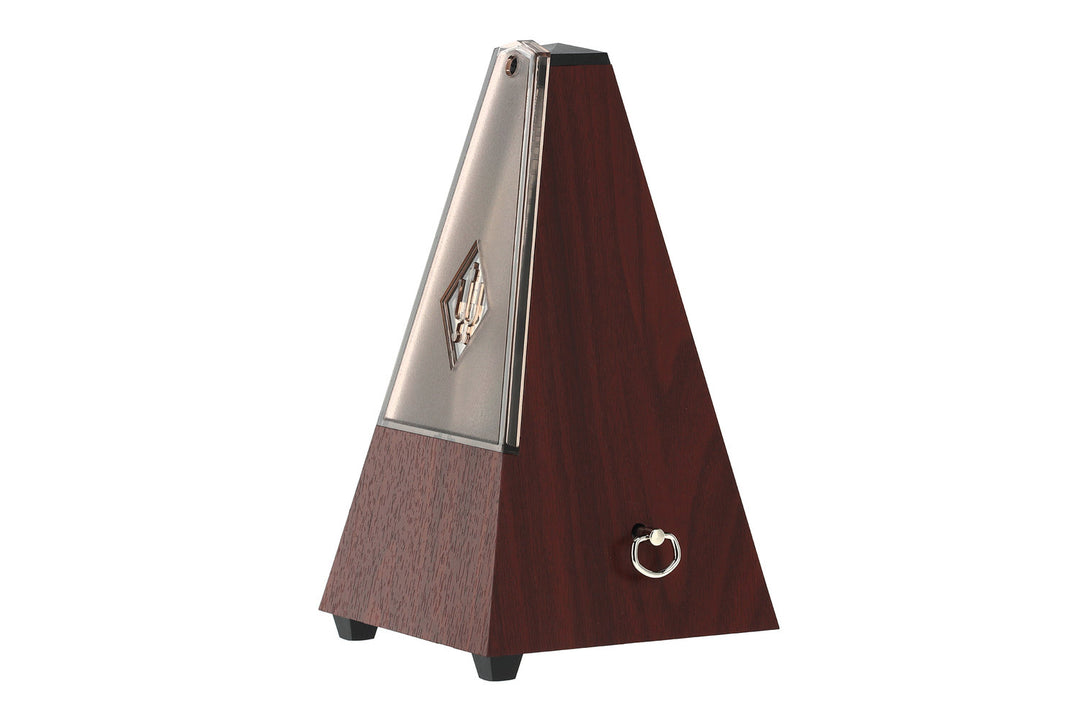 Wittner Metronome forme pyramidale - veinage acajou 802K