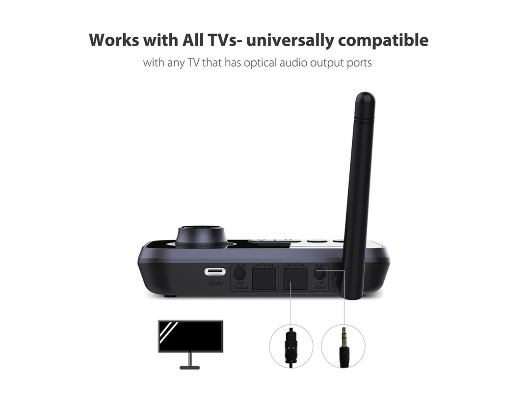 OMNITRONIC BDT-5.0 Bluetooth 5.0 Émetteur-récepteur