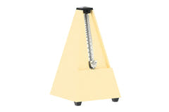Wittner Métronome forme pyramide - Ivory 817K