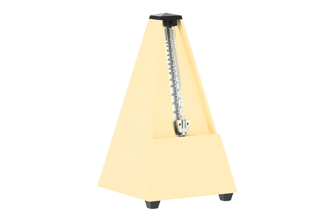Wittner Métronome forme pyramide - Ivory 817K