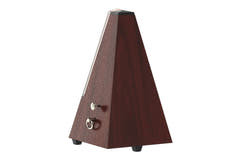 Wittner Métronome forme pyramidale - grain acajou 812K