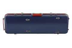 PURE GEWA Étui de Violons FUN en polycarbonate - 4/4 - 1/2 (Blue / Black)