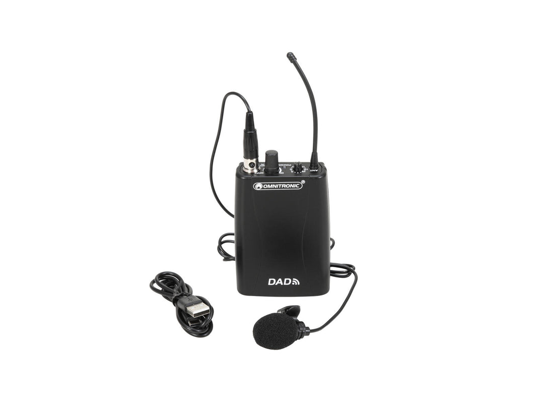 OMNITRONIC DAD Émetteur Bodypack