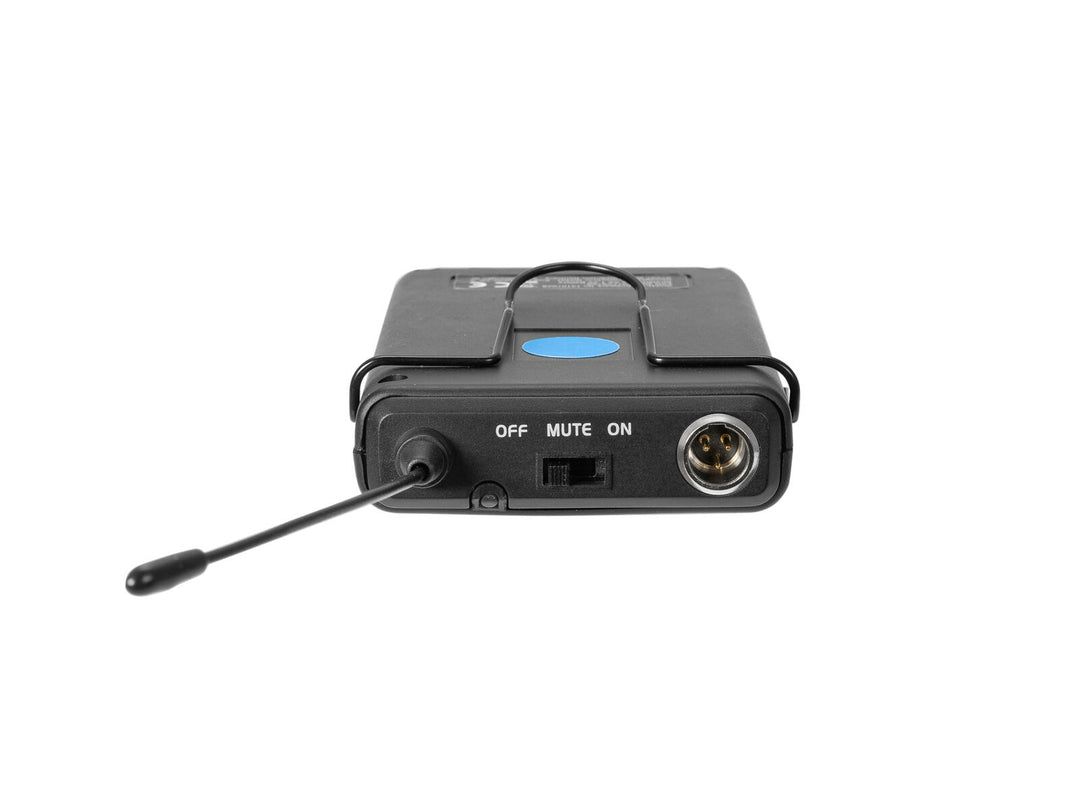 OMNITRONIC WAMS-12 émetteur de poche avec casque 863MHz