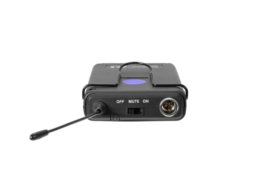 OMNITRONIC WAMS-12 émetteur de poche avec casque 865MHz