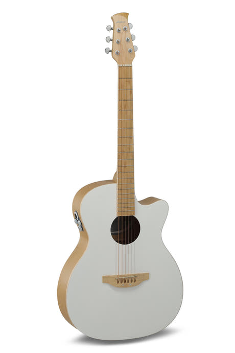 Applause Jump Blank Canvas guitare électro-acoustique AEO-69-6P, bambou