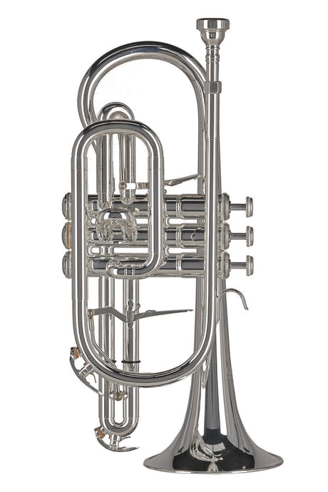 Cornet en Si♭ GEWA Ambition CR651S, argenté