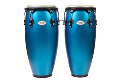 Toca Conga Synergy Wood Conga Set - bleu océan mat (2300OB)