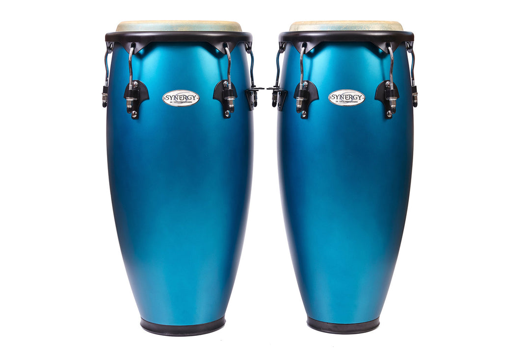 Toca Conga Synergy Wood Conga Set - bleu océan mat (2300OB)