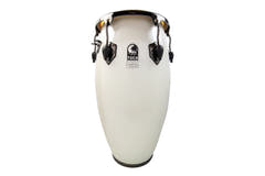 Toca Conga en fibre de verre Magarita Blanca, Black Chrome - Tumba (4612-1/2FMB)