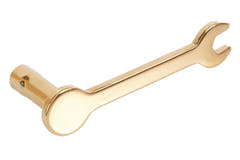 Toca Conga en fibre de verre Magarita Blanca, Black Chrome - Tumba (4612-1/2FMB)
