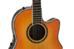 Ovation Guitares électro-acoustique Pro Series custom Balladeer Deep Contour - Honey Burst (2762BL-HB-G)