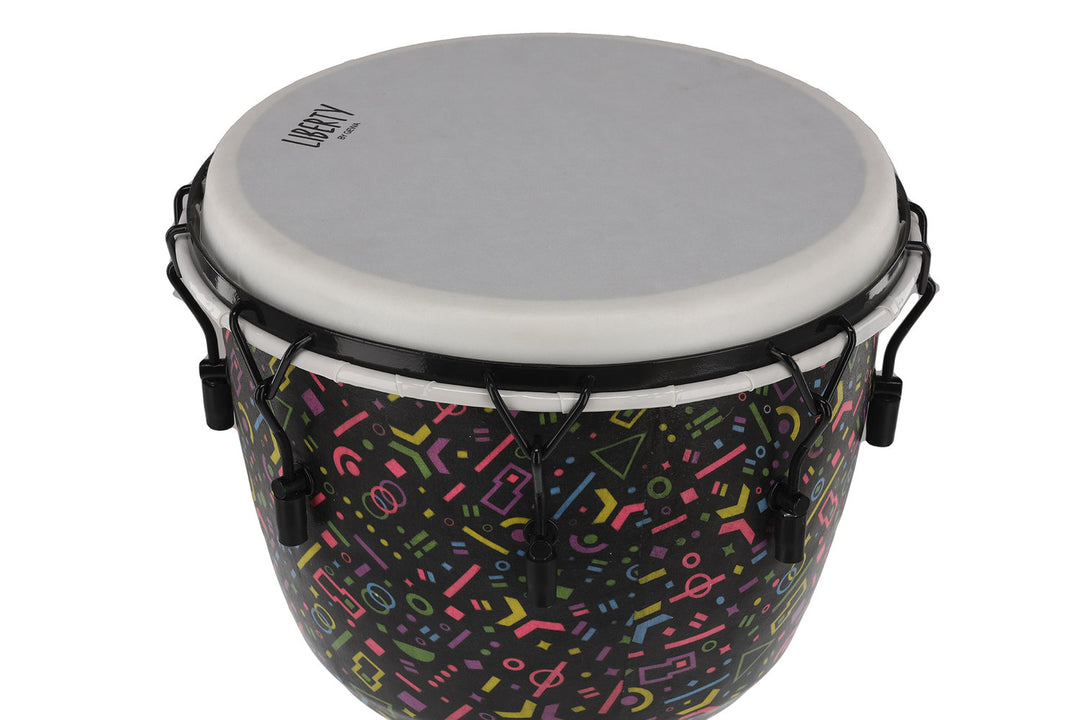GEWA Djembés Liberty Series à accordage mécanique - 14" Crazy Neon