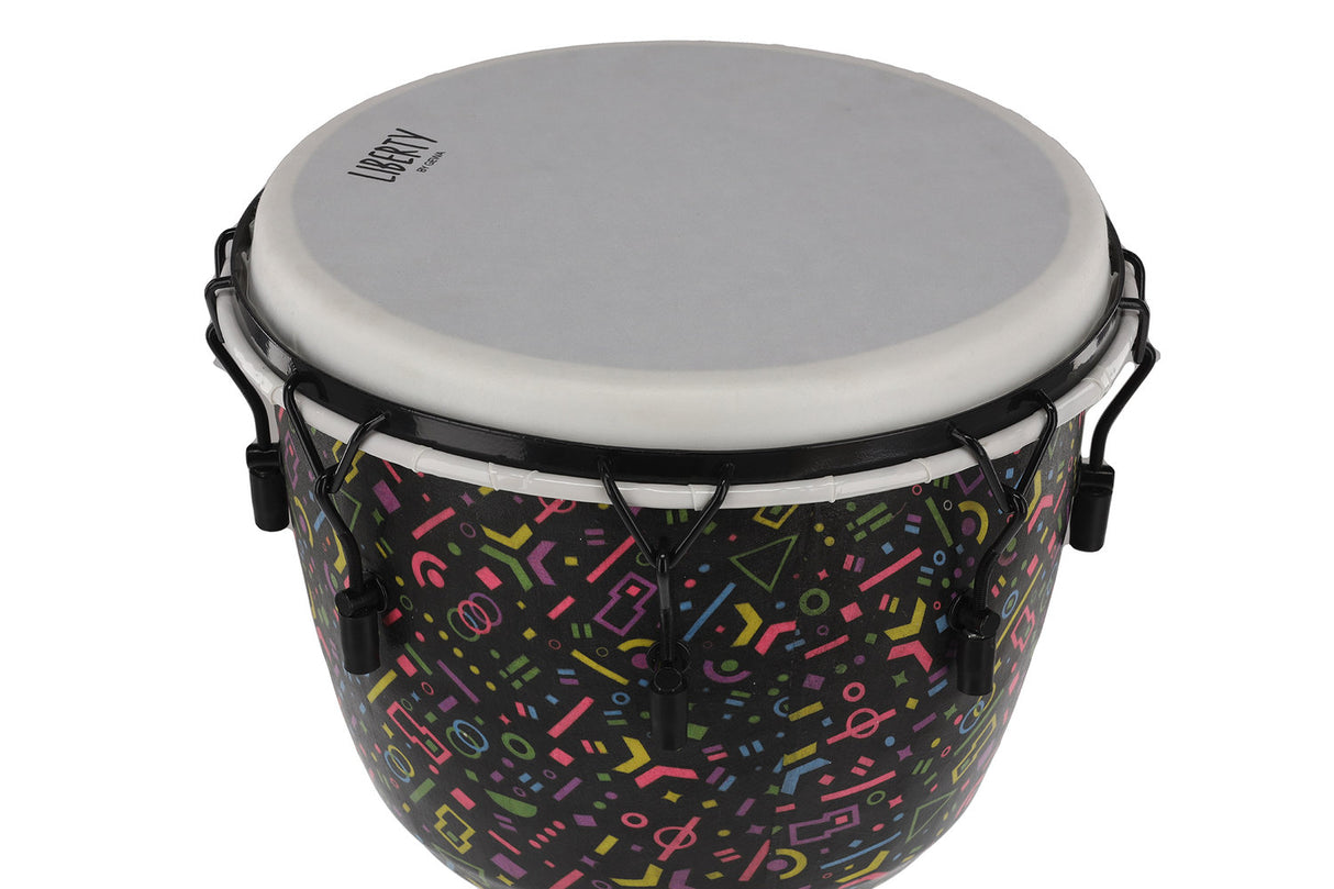 GEWA Djembé Liberty Series Mechanically Tuned - 14" Crazy Neon