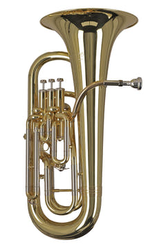 GEWA Ambition EP501 euphoniums en Sib, finition laquée transparente