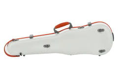 Étuis de violon PURE GEWA Form Polycarbonate FUN - 4/4 - 1/2 (White / Blacj)
