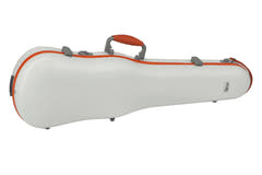 Étuis de violon PURE GEWA Form Polycarbonate FUN - 4/4 - 1/2 (White / Blacj)