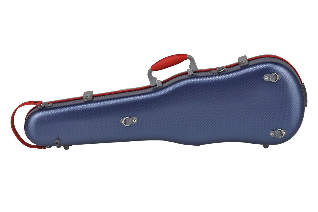 Étuis de violon PURE GEWA Form Polycarbonate FUN - 4/4 - 1/2 (Blue / Black)