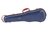 PURE GEWA Form shaped violin cases Polycarbonate FUN - 4/4 - 1/2 (Blue / Black)