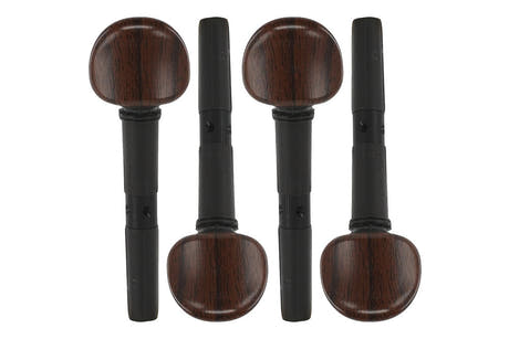 Chevilles Wittner Finetune-Peg pour violon 1/2-1/4, Ø 7,2 mm, 4 pièces, couleur palissandre