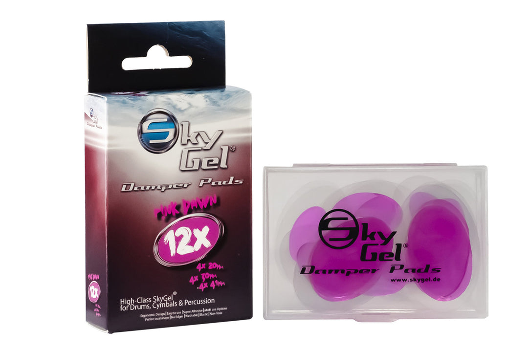 SKY Music coussinets d'amortissement SkyGel - Aube rose (SG12PI)