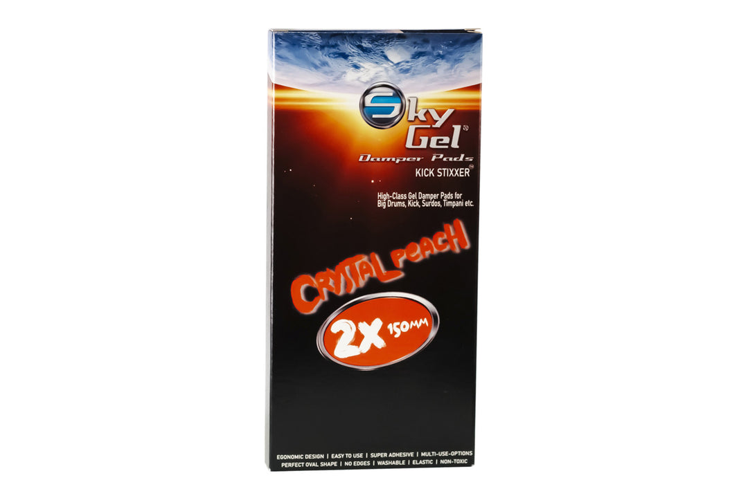 SKY Music Pads amortisseurs SkyGel Kick StiXXer - Crystal Peach (SGKICP)