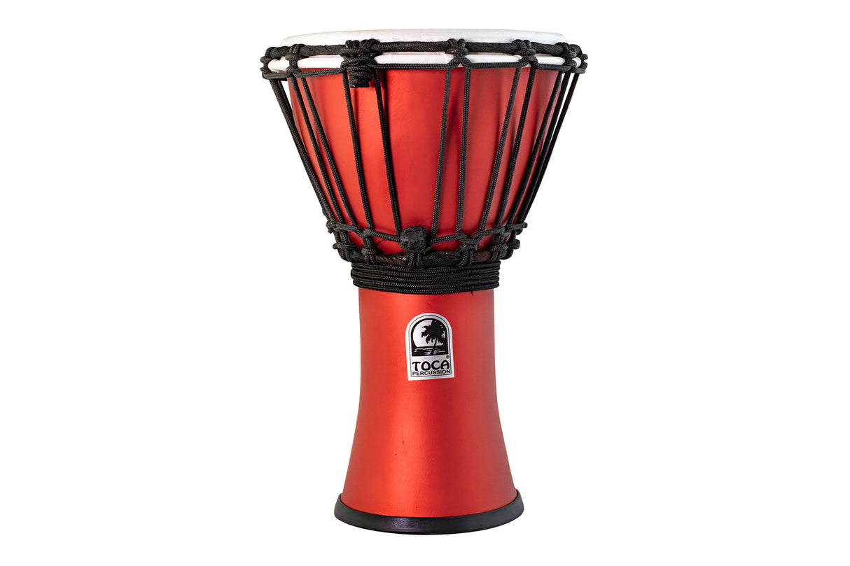 Toca Djembe Freestyle Colorsound Matte - TFCDJ-7MTRR (Racing Red)