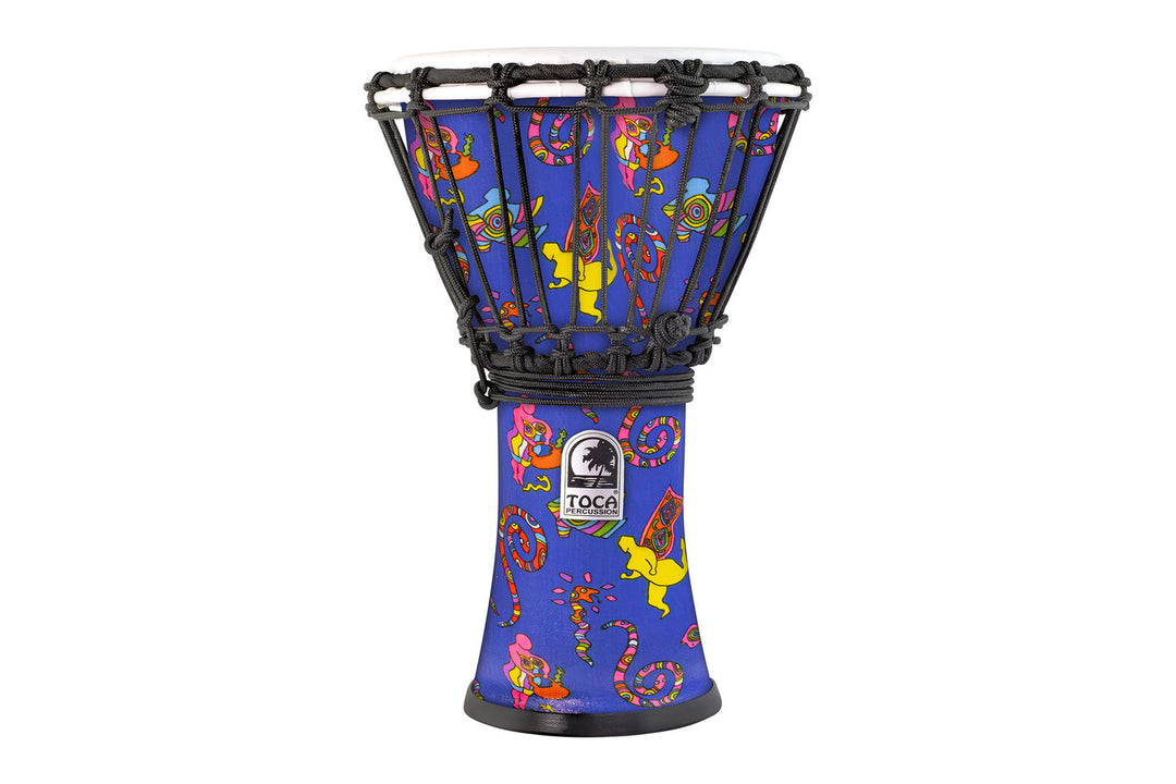 Toca Djembés Freestyle Colorsound Sarong Djembe - Fever Dreams (TFCDJ-7SFD)