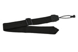 Fire & Stone courroie de rosace pour guitares classiques, nylon noir, 50 mm