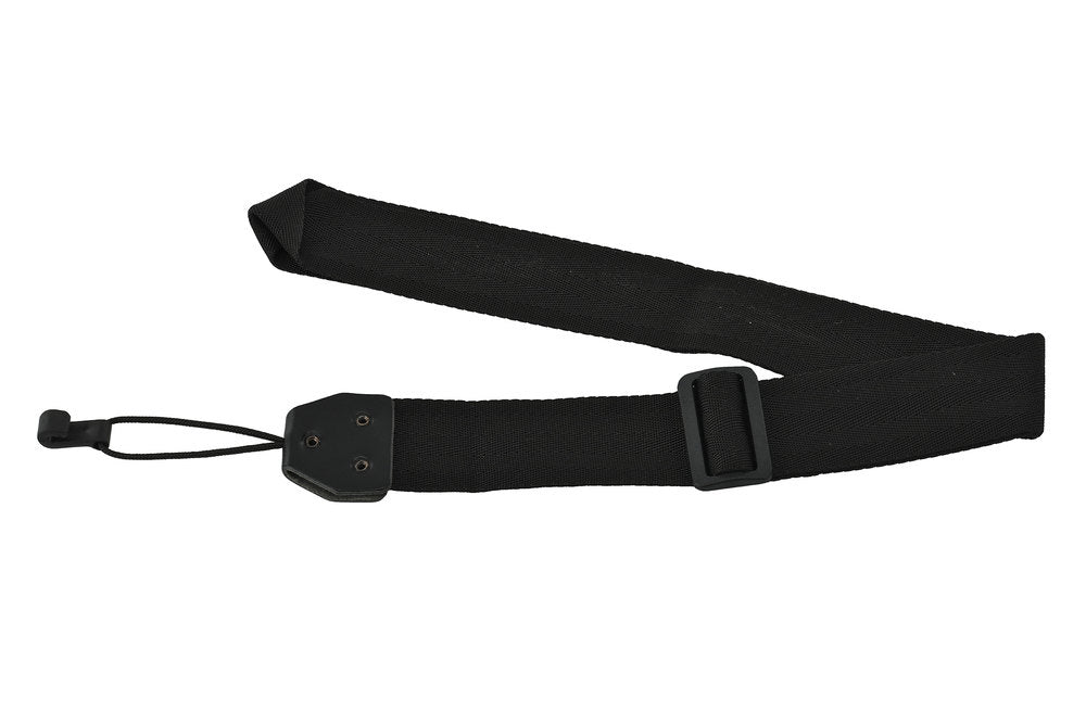 Fire & Stone courroie de rosace pour guitares classiques, nylon noir, 50 mm