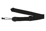 Fire & Stone courroie de rosace pour guitares classiques, nylon noir, 50 mm