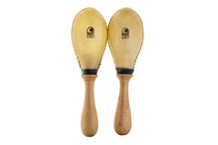 Toca Shaker Maraca traditionnelle en peau brute - Grande (T3142)