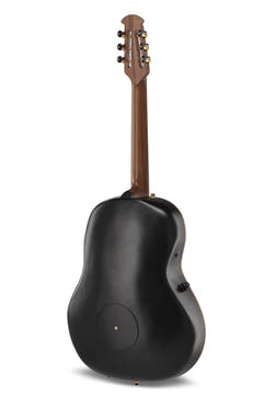 Adamas E-Acoustic Guitares ADAMAS U581T-FM Mid-Depth Non-Cutaway - Black Satin Copper Metal Flake (U581T-FM-G)