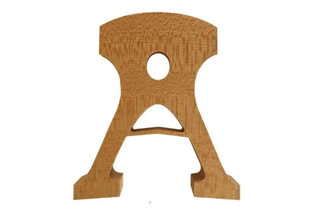 Chevalet de violoncelle Milo Stamm Premium modèle ALFA+, 4/4, 92 mm