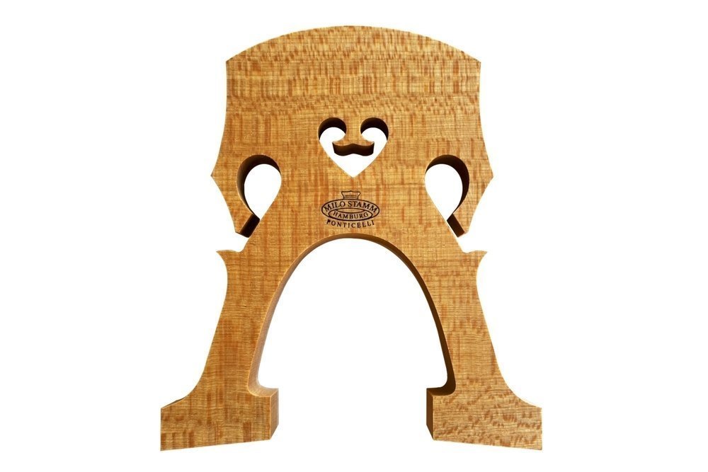 Milo Stamm Standard chevalet de violoncelle modèle H, 4/4, 90 mm