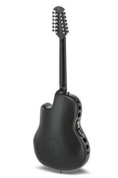 Adamas Guitares électro-acoustique 1598-MEIII, signature Melissa Etheridge, pan coupé central, 12 cordes - Black satiné (1598-MEIII)