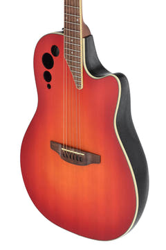 Applause E-Acoustic Guitares Super Shallow Cutaway - Honeyburst Satin (AE48-1I)