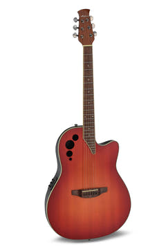 Applause E-Acoustic Guitares Super Shallow Cutaway - Honeyburst Satin (AE48-1I)