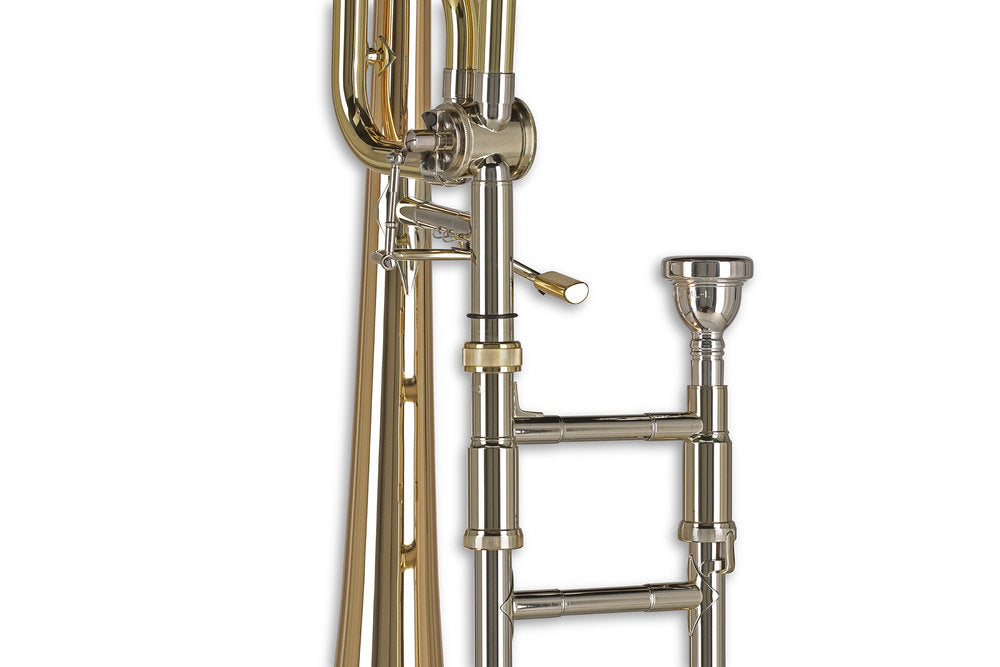 GEWA Vision TB242FG trombone ténor en Sib/F, pavillon en laiton doré