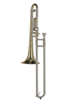 GEWA Ambition TB650 Bb/C-trombone enfant, finition vernie transparente