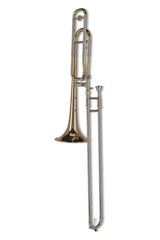 GEWA Vision TB242FG trombone ténor en Sib/F, pavillon en laiton doré