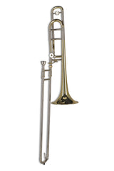 GEWA Vision TB342F trombone ténor Bb/F, pavillon en laiton jaune