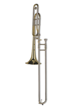 GEWA Vision TB342F trombone ténor Bb/F, pavillon en laiton jaune